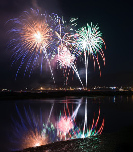 Pismo Fireworks 4th of July 2009 - Pismo Beach, CA